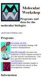 Mobile Screenshot of molecularworkshop.com
