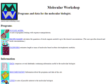 Tablet Screenshot of molecularworkshop.com
